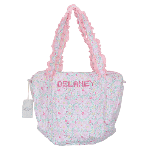 Margo Floral Quilted Duffel