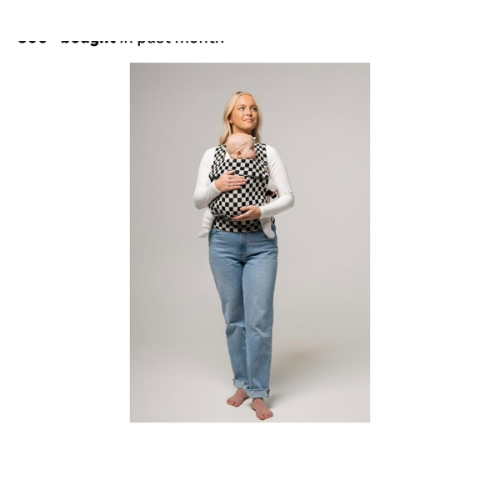 The Monarch Carrier - Ebony Check – Mabē