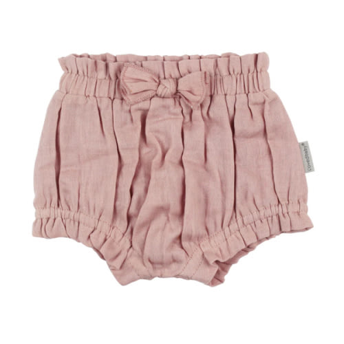 Taffy | Organic Muslin Ruffle Bloomer – L'ovedbaby