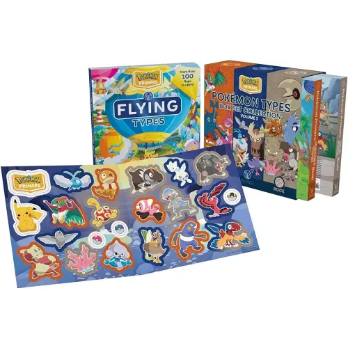 Pokémon Primers Type Box Set Collection, Volume 3: Fighting, Flying, Rock