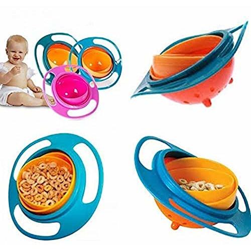 LiangTing Spill Resistant Gyro Bowl with Lid