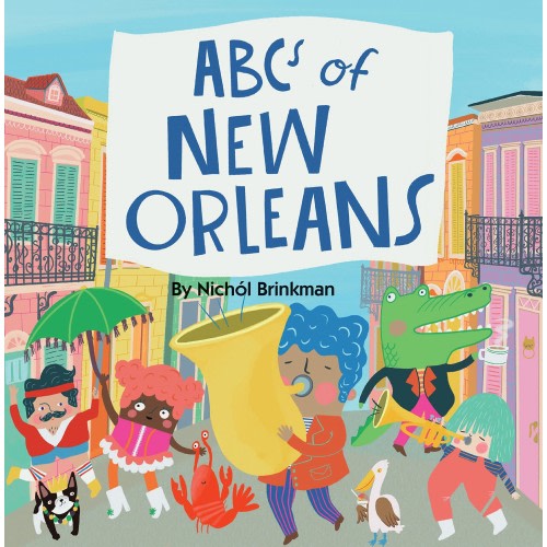 ABC's of New Orleans hardcover book - ZukaBaby