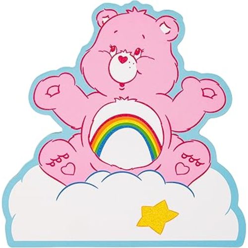 Silver Buffalo Care Bears Glitter Cheer Bear, Wall Art