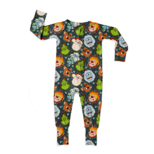 Classic Christmas Mischief Dreamland Long Sleeve Double Way Sleeper - – Made of Dreams