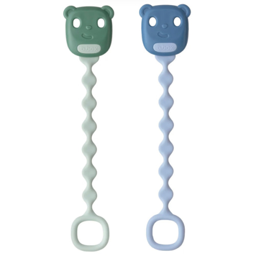 Soother Clip - sage + ocean – b.box AU
