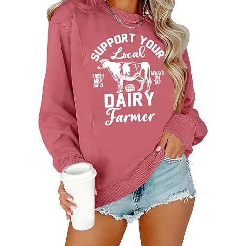 ASTANFY Maternity Nursing Sweatshirts for Breastfeeding Women Friendly Zipper Nursing Sweatshirt Mama Breast Feeding Sweater