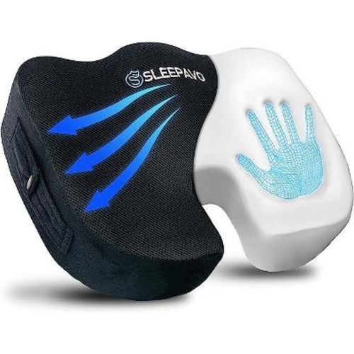 Sleepavo Office Chair Cushion - for sitting on floor with baby