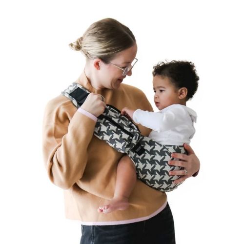 Boba Buddy Toddler Side Sling - 9-36 Months - Houndstooth