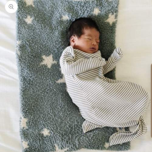 DOUBLE-LAYER BAMBONI® MINI BLANKET | Night Fall