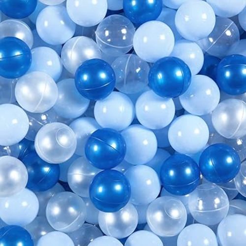 GOGOSO Ball Pit Balls for Toddles Kids Plastic Ballpits Accessories Crush Proof Durable Fun Shape Play Baby Bath Toys 50 100 200 500 1000