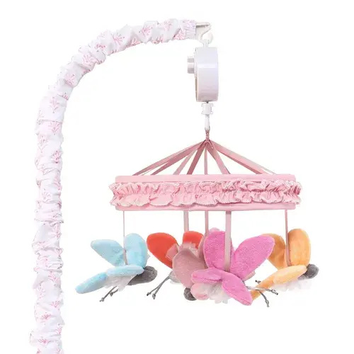 The Peanut Shell Whisper Butterfly Mobile | Baby Bunting AU