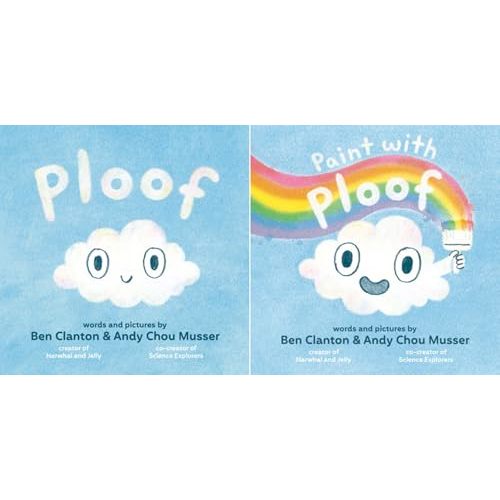 Ploof Series 2 Books Set - Ploof, Paint with Ploof