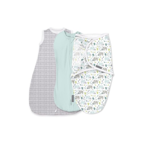 SwaddleMe by Ingenuity Comfort Pack Baby Swaddle Set