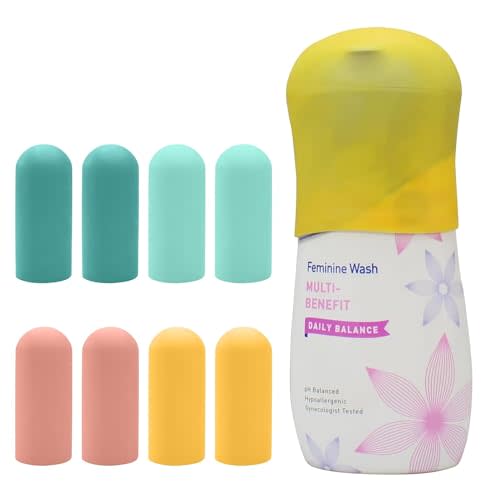 TRANOMOS Silicone Bottle Covers Travel Essentials for Women Men, Beach Vacation Essentials, Travel Size Toiletries Accessories, Cruise Ship Essentials 2025, Must Haves, Leak Proofing