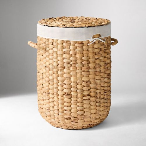 Rounded Weave Rattan Hampers