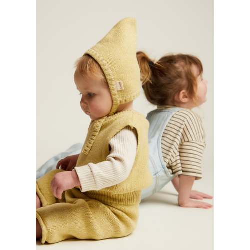 Pixie Knitted Yolk Bonnet – Claude & Co