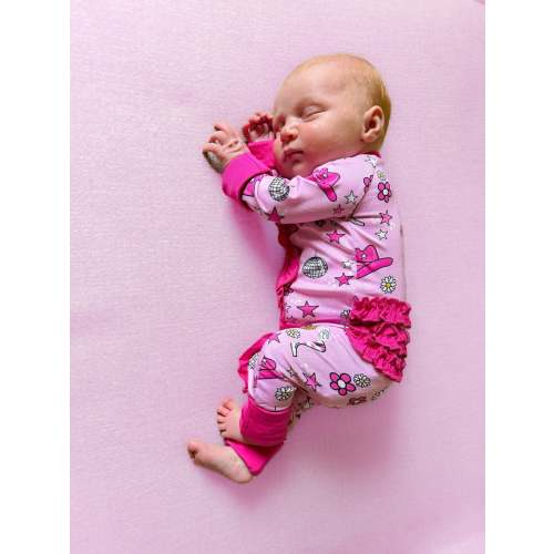 SAVVY'S ROUND-UP RUFFLE FOOTIE