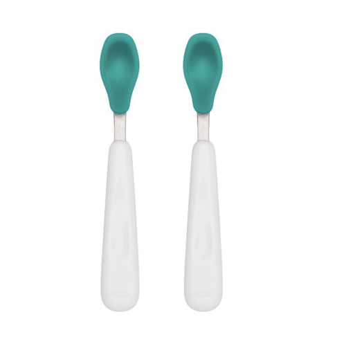 Feeding Spoon Set with Soft Silicone