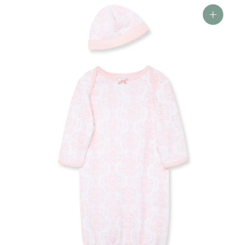 Little Me Sleeper Gown And Hat