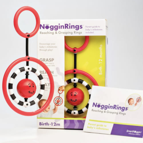 NogginRings Reaching & Grasping Rings - SmartNoggin™
