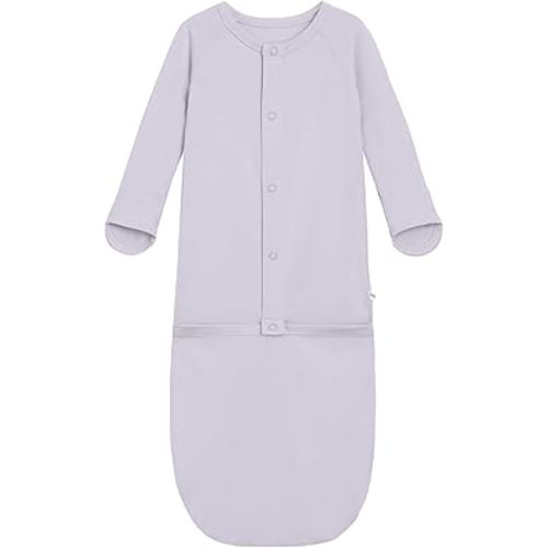 Viscose from Bamboo Baby Gown Newborn Preemie Sleeper Gowns Long Sleeve Nightgowns Unisex Infant Sleepwear