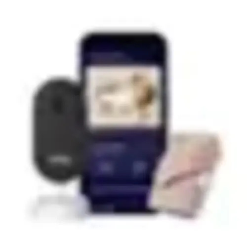 Owlet - Dream Duo (Gen 3) – All-in-One Smart Baby Monitoring with Sock & 2K HD Cam - Dusty Rose