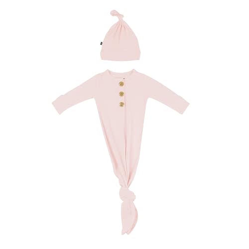 KYTE BABY Knotted Gown with Hat Set