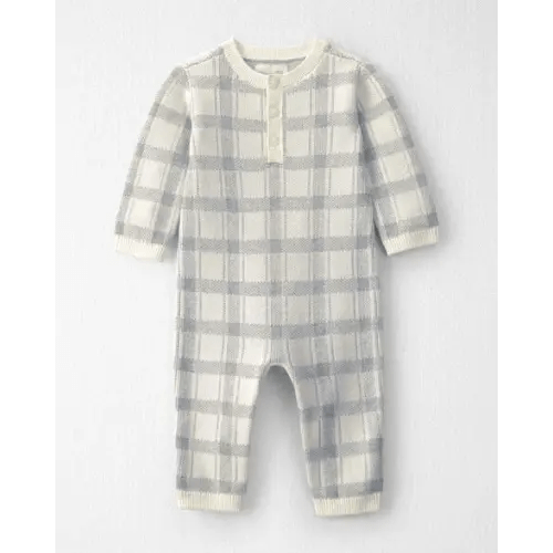 Baby Organic Cotton Sweater Knit Jumpsuit 3Month - Little Planet | Carter's