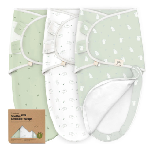 3-Pack Soothe Zippy Swaddle Wrap