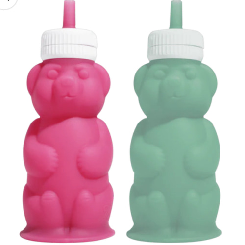 Honey Bear Straw Cup | Silicone Training Cup | Legendairy Milk