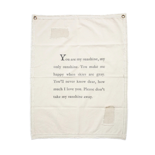 You Are My Sunshine Canvas Wall Hanging 31.5" x 40" – Sugarboo & Co