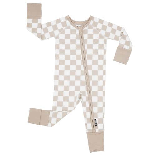 Baby Onesie Pajamas, Viscose from Bamboo, Preemie & Newborn Sleepers | Footie Pajamas, 2-Way Zipper, Sleep & Play Footed PJs, Gender Neutral, Baby Boys & Girls, 0-3, 3-6, 6-12, 12-18, 18-24 Months