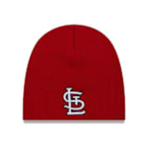 New Era St Louis Cardinals Red Evergreen Mini Fan Baby Knit Hat - 59030128