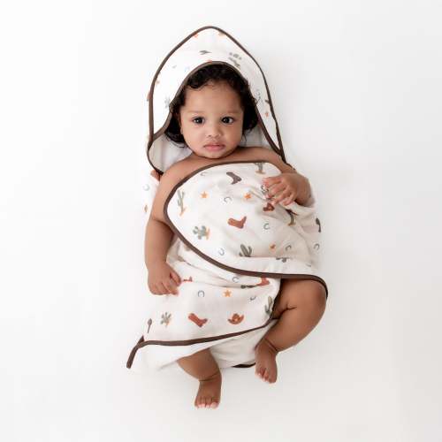 Western Hooded Towel Set