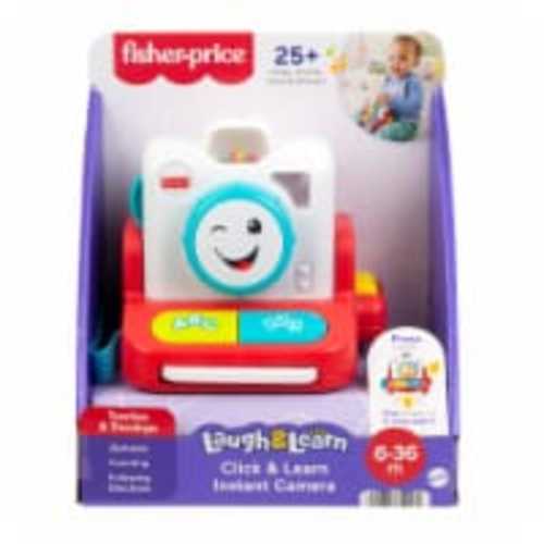 Fisher-Price® Laugh & Learn Click & Learn Instant Camera Toy, 1 ct