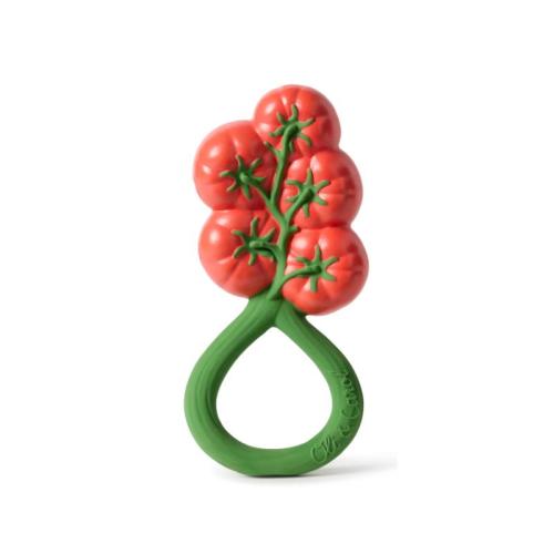 Oli & Carol - Tomato Rattle Toy
