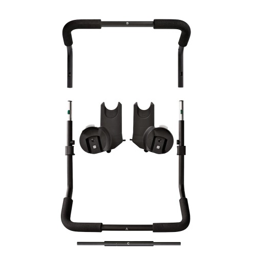 baby jogger car seat adaptor for city select® 2 pushchair for Cybex, Maxi-Cosi and BeSafe infant car seats