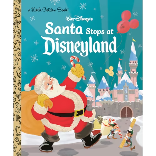 Santa Stops At Disneyland (disney Classic)