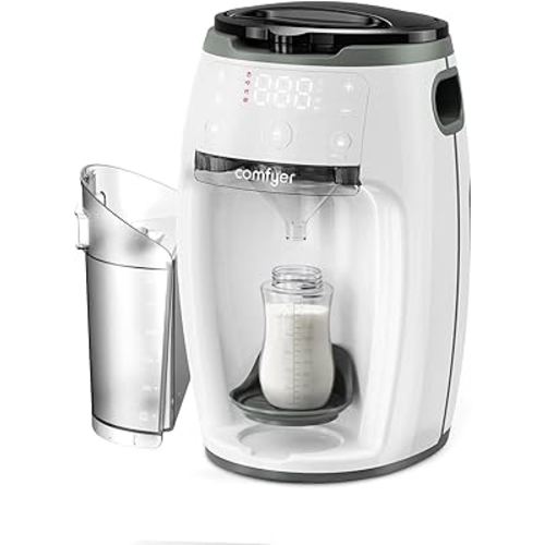 Instant Formula Maker comfyer, Customizable and Automatic Formula Dispenser Machine with Accurate Temperature Control for Baby, Automatic Powder Blending for All Brands of Bottle and Formula, White