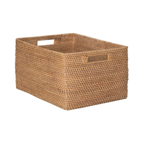 Rosecliff Heights Bavan Rattan Basket & Reviews | Wayfair