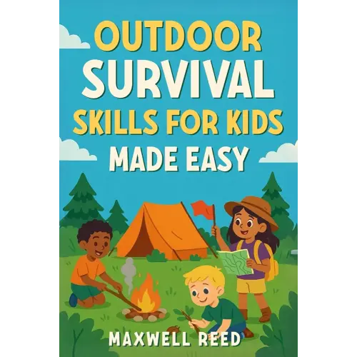Outdoor Survival Skills for Kids Made Easy: A Fun and Easy Kids Survival Guide for Outdoor Adventures, Scouting, and Camping