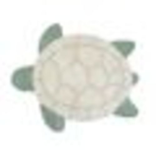 Callowaymills Washable Rugs/ Kids Rugs Knotted Cotton Sea Turtle Irregular Indoor Solid Machine washable Pet Friendly Area rug | 114452632