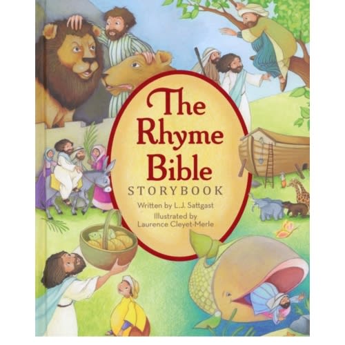 Rhyme Bible Storybook Bible: Linda Sattgast Illustrated By: Laurence Cleyet-Merle: 9780310726029 - Christianbook.com