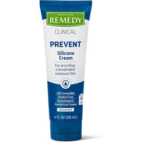 Medline Remedy Clinical Silicone Cream, Unscented, 4 oz.
