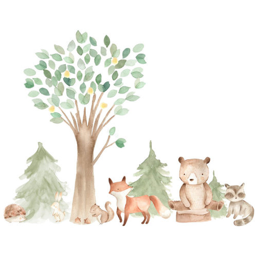 Redwood Rover Woodland Wall Decal & Reviews | Wayfair