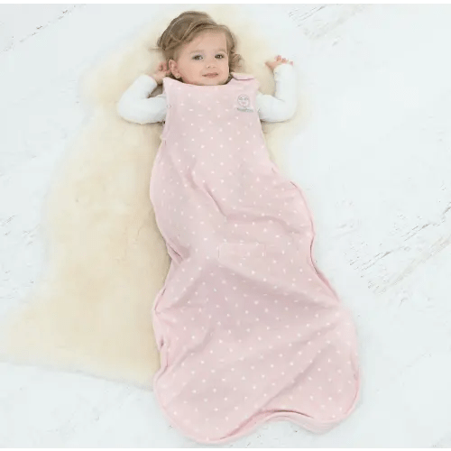 4 Season® Ultimate Baby Sleep Bag, Merino Wool & Organic Cotton, Rose