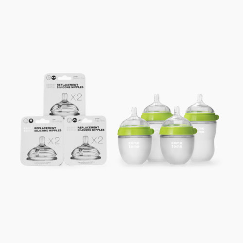 Comotomo Baby Bottle Bundle Starter Gift Set
