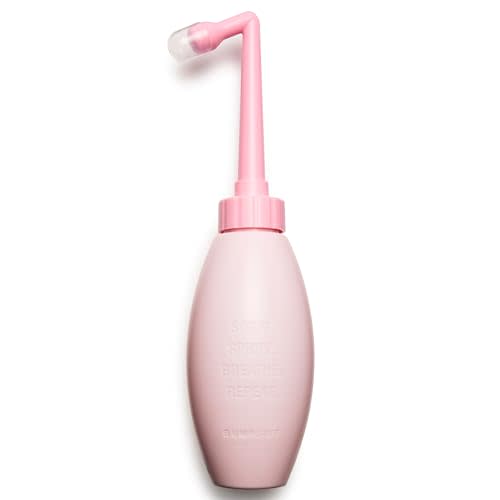 Peri Bottle for Postpartum Care, 12 oz Upside Down Perineal Cleansing and Recovery Kit, Portable Travel Bidet for New Moms