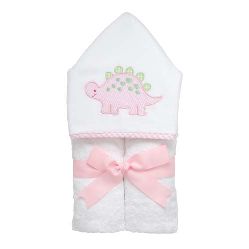 Dino Everykid Towel, Pink