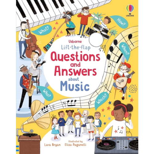 Questions and Answers Lift-The-Flap Questions and Answers about Music, (Board Book)